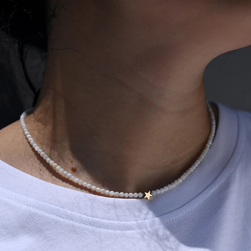 Pearl Choker Neckless